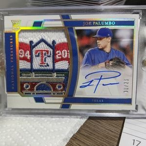 Rookie Patch Auto Joe Palumbo